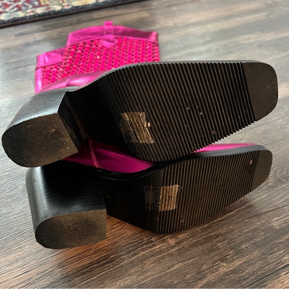 Pink Gem Cowboy Boots - Picture 3 of 8